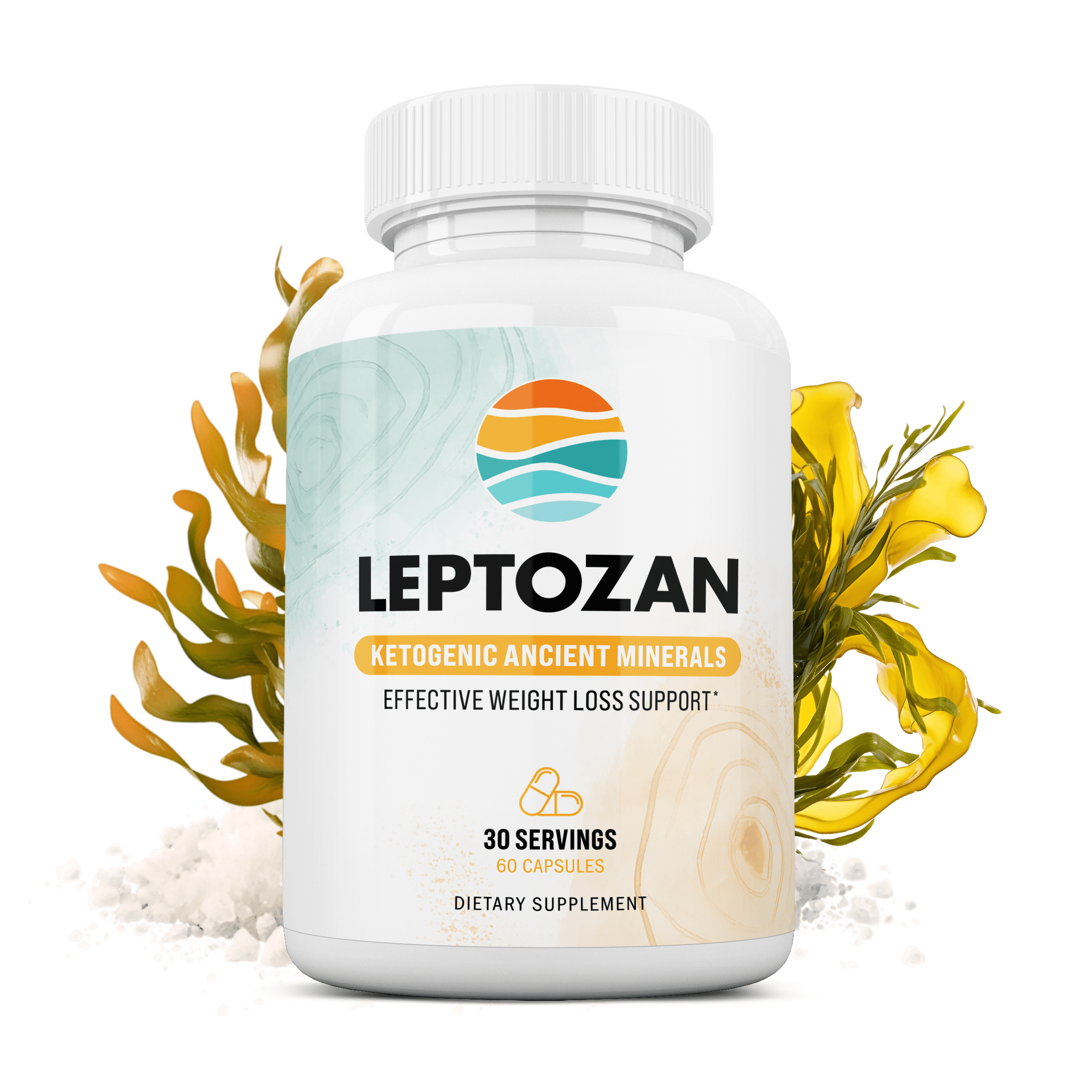Leptozen Natural Weight Loss Supplement Bottle